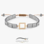 دستبند طلا زنانه لوتوس (ساخته شده از حدید، طلا)