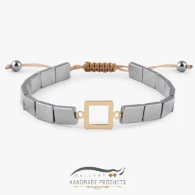 دستبند طلا زنانه لوتوس (ساخته شده از حدید، طلا)