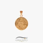 پلاک طلا زنانه ضرب تفلیس