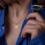 پلاک طلا زنانه وتورا
