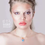 گردنبند طلا زنانه صدف چشم نظر