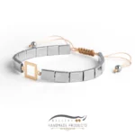 دستبند طلا زنانه لوتوس (ساخته شده از حدید، طلا)