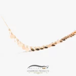 گردنبند طلا زنانه پولکی