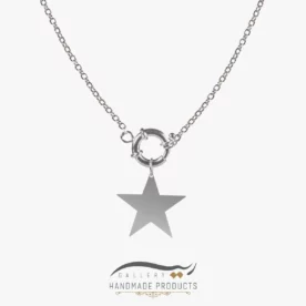 گردنبند نقره زنانه استار