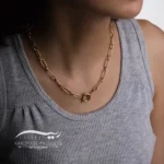 گردنبند طلا زنانه هرمیا