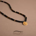 گردنبند طلا مردانه دو رخ