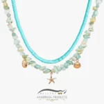 گردنبند طلا زنانه ایبیزا