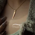 پلاک طلا زنانه لاو