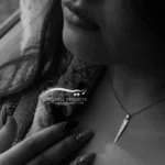 پلاک طلا زنانه لاو