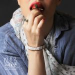 دستبند خوشگل صدفی زنانه | ریسه گالری
