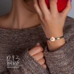 دستبند طلا طرح انار | ریسه گالری