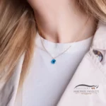 گردنبند چشم نظر آبی
