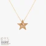 گردنبند نقره زنانه ژئود دایره