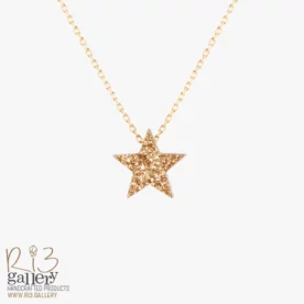 گردنبند نقره زنانه ژئود دایره