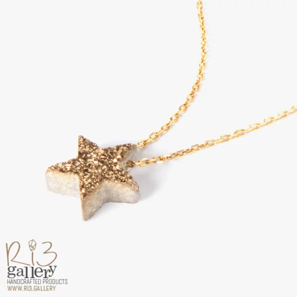 گردنبند نقره زنانه ژئود دایره