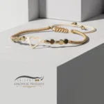 دستبند طلا زنانه قلب مینی