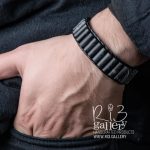دستبند مردانه چرمی عقیق مات فروشگاه اینترنتی زیور آلات ریسه گالری