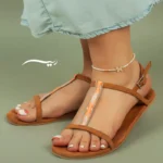 پابند نقره زنانه پروانه