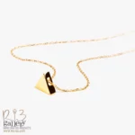 گردنبند طلا زنانه مثلثی