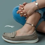 پابند نقره زنانه مثلث