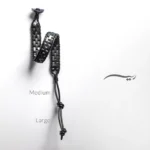 دستبند چرم مردانه رولکس