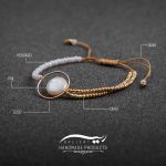 تصویر دستبند طلا زنانه مروارید