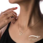 گردنبند طلا زنانه شمس