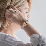 دستبند طلا زنانه اسپیرال فروشگاه زیورآلات دست ساز ریسه گالری