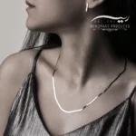 گردنبند نقره زنانه هرینگبون