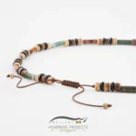 گردنبند طلا مردانه یشم