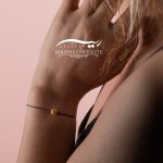 دستبند طلا زنانه فیوژن نخی فروشگاه اینترنتی ریسه گالری