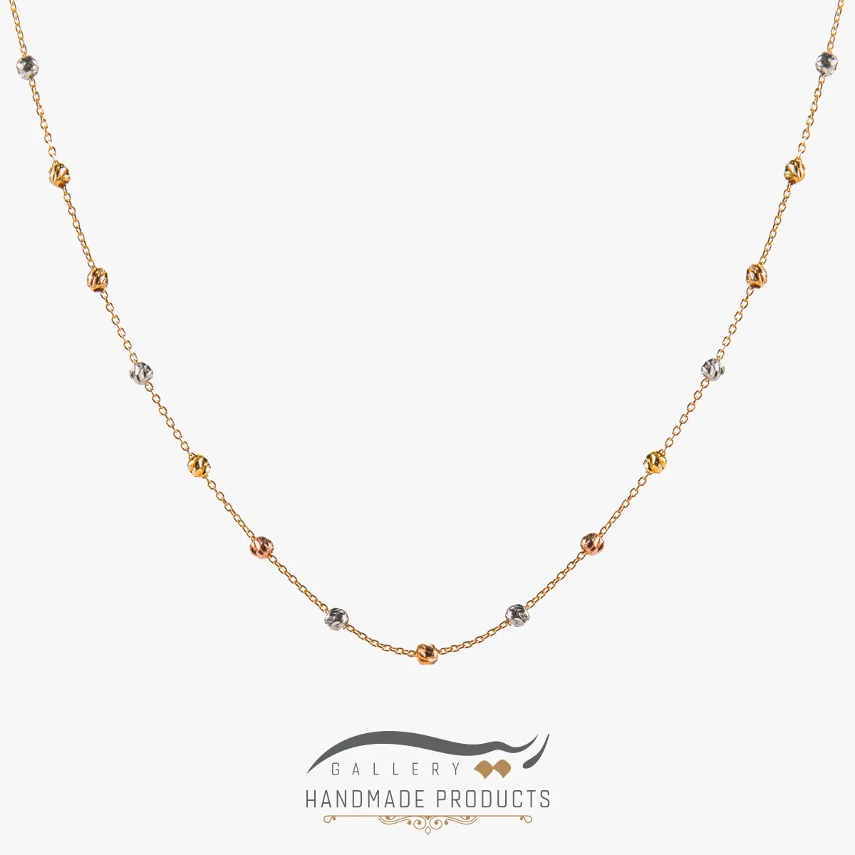 گردنبند طلا زنانه برناردو