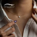 گردنبند طلا زنانه چشم نظر قلب
