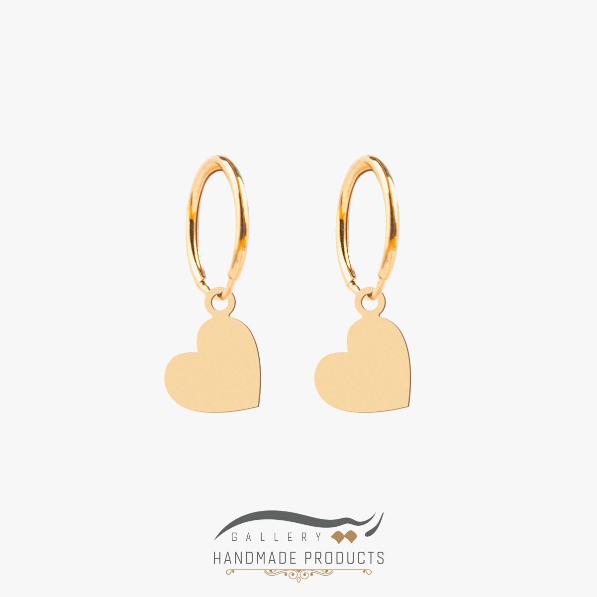 گوشواره طلا زنانه قلب