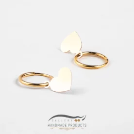 گوشواره طلا زنانه قلب