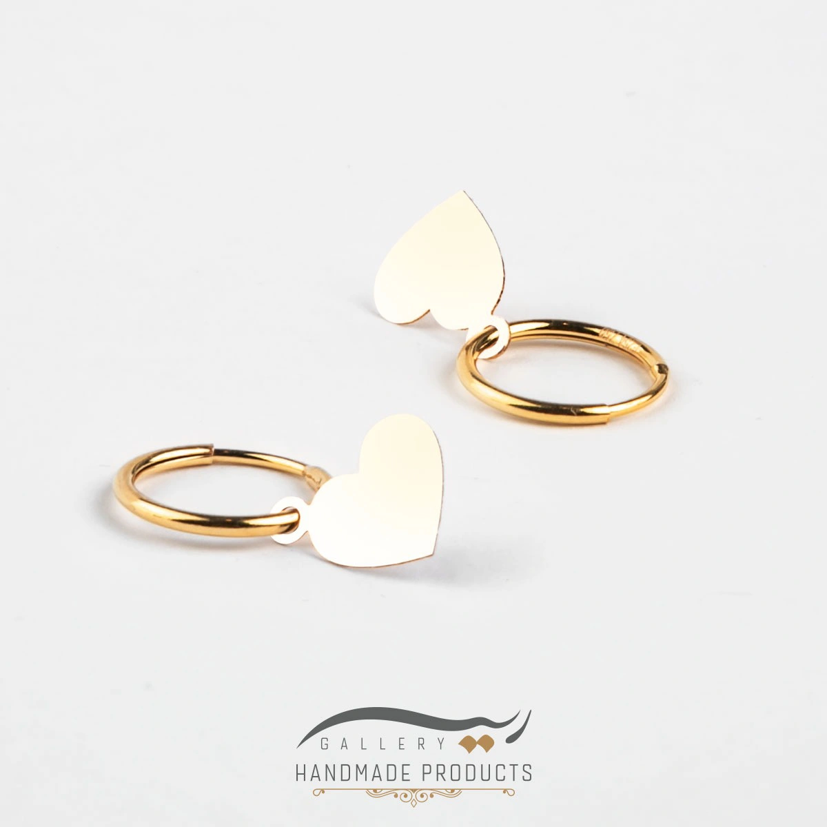 گوشواره طلا زنانه قلب