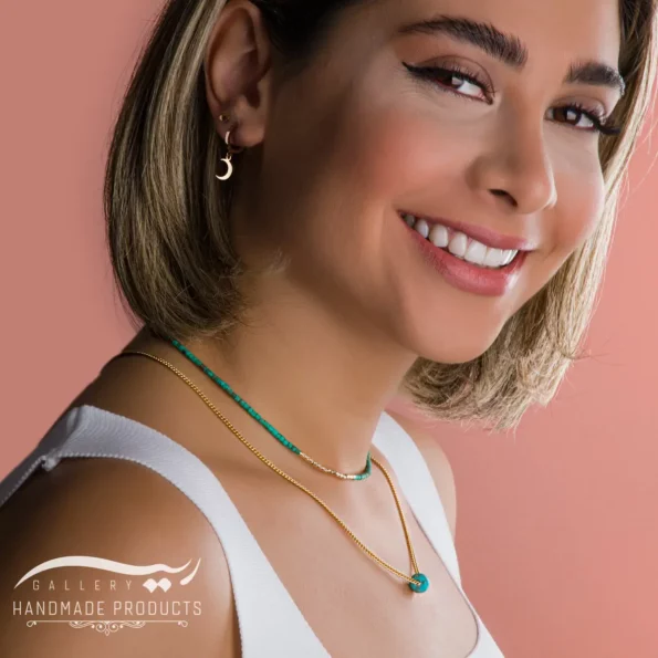 گردنبند طلا زنانه کارتیه