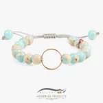 دستبند طلا زنانه بهشت سفید