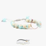 دستبند طلا زنانه بهشت سفید