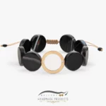 دستبند طلا زنانه عقیق فشن