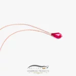 گردنبند طلا زنانه عقیق اشکی