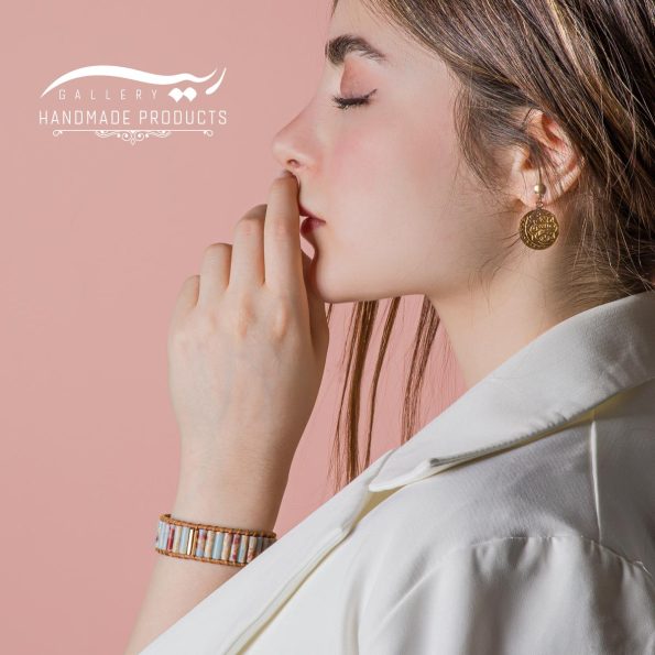 جدیدترین مدل دستبند طلا زنانه چرمی باهاماس