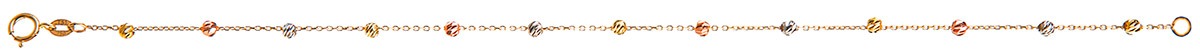 دستبند طلا زنانه برناردو