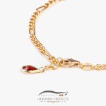 جدیدترین دستبند طلا زنانه فیگارو