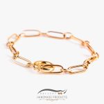تصویر دستبند طلا زنانه هرموسا