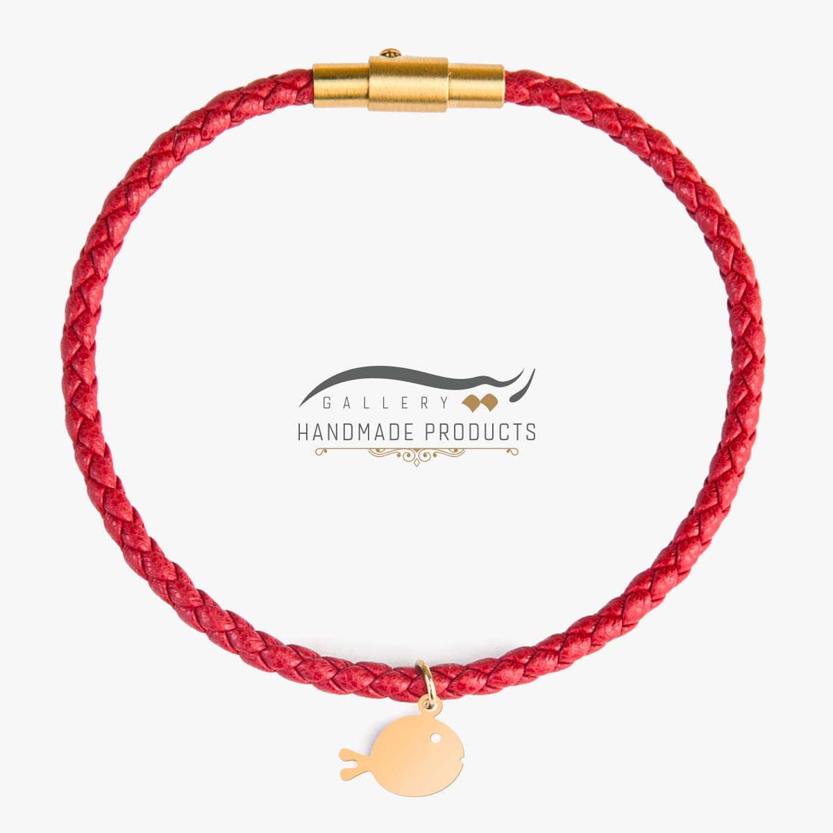 عکس دستبند طلا زنانه ماهی گلی