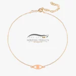 پابند طلا زنانه چشم