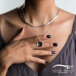 گردنبند نقره زنانه نیکی