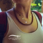 گردنبند طلا زنانه خشت