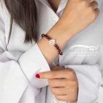 مدل دستبند نقره زنانه جان و جهان